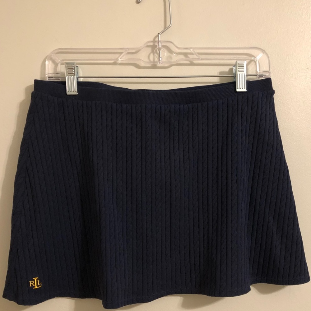 Ralph Lauren cable knit mini skirt